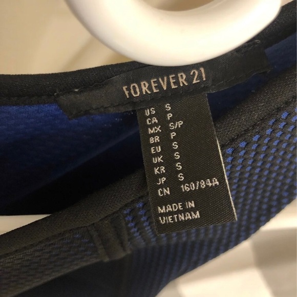 Forever 21 Dark Blue Dress - Picture 3 of 8